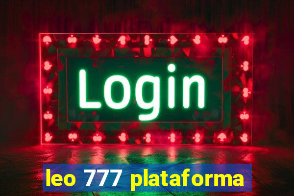 leo 777 plataforma